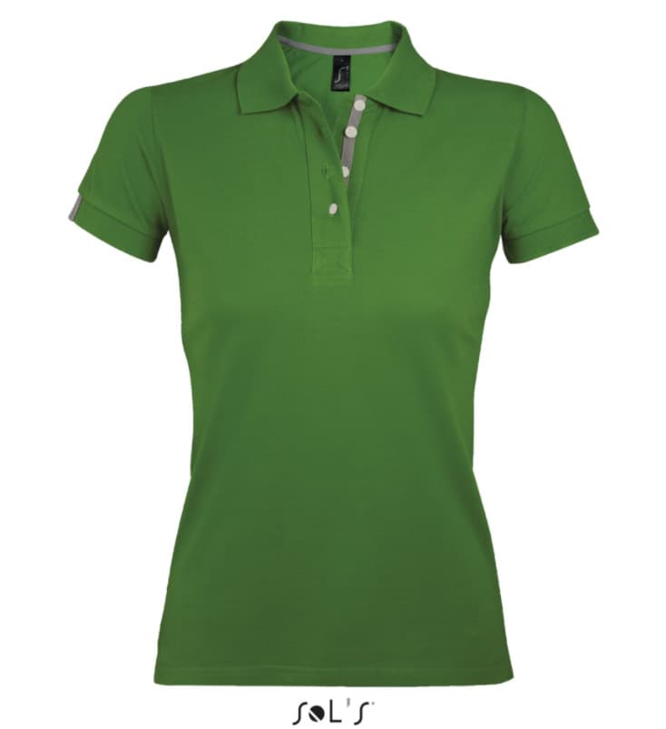 Sols Ženska majica sa kragnom i kratkim rukavima vel. L Portland Women Bud Green 00575