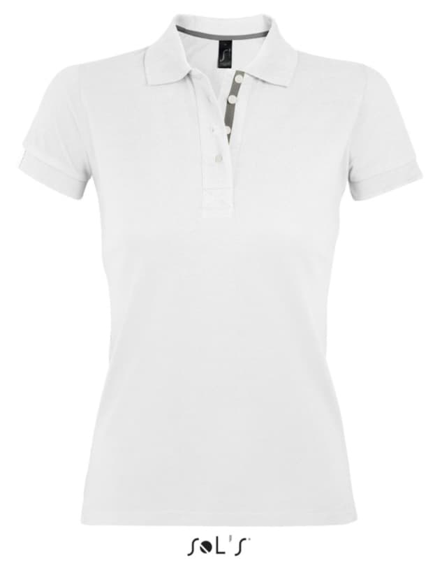 Sols Ženska majica sa kragnom i kratkim rukavima vel. XL Portland Women White 00575