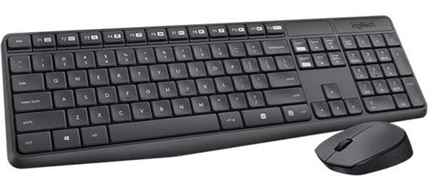 Logitech bežični komplet tastatura i miš MK235 Wireless US