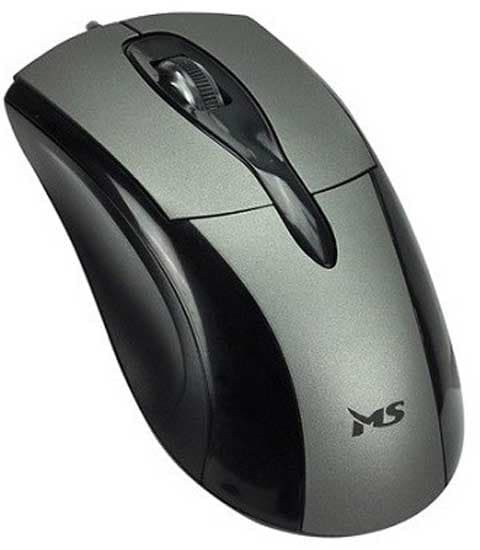 MS Žični miš Skipper 3 srebrna