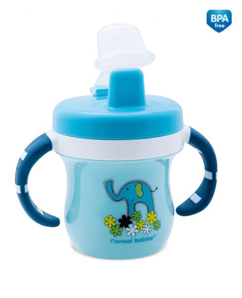 Canpol Šolja sa poklopcem i ručkama ŽIVOTINJE 200ml 2/423