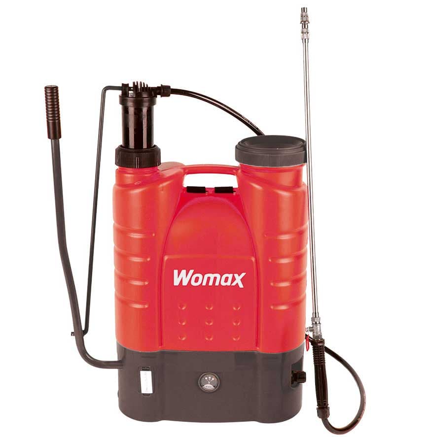 Akumulatorska leđna prskalica sa ručnom pumpom Womax W-MRBS 16H 78741218