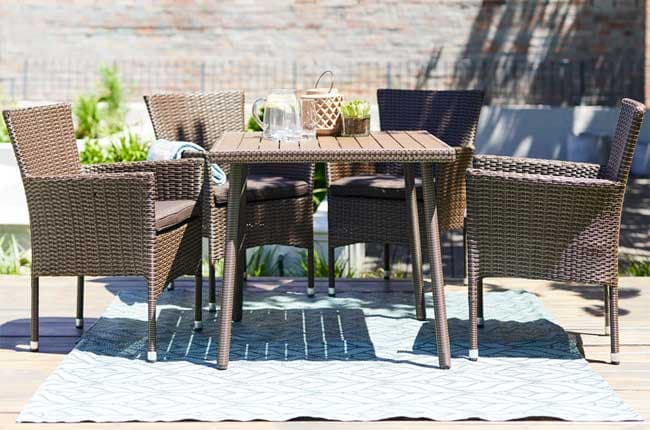 Baštenska garnitura Alhama Sto i četiri stolice