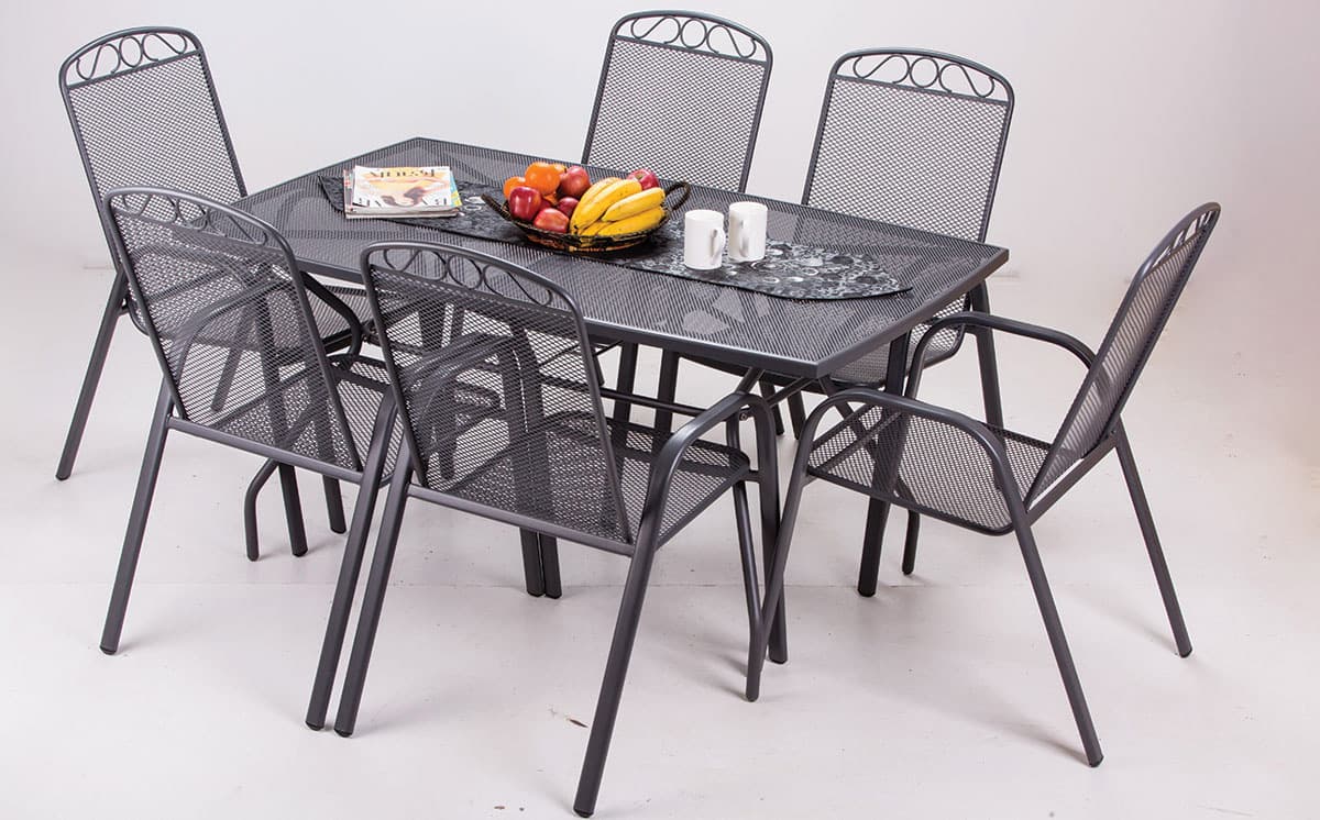 Baštenska Garnitura Melfi - 6 Stolica i Sto