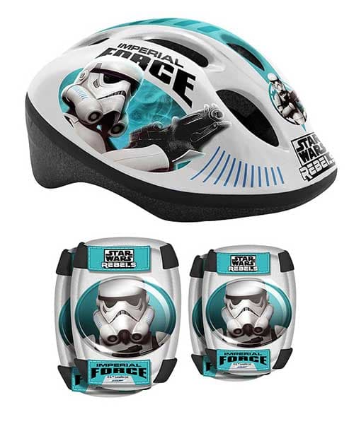 Stamp kaciga, štitnici za kolena i laktove Star Wars S SW190507