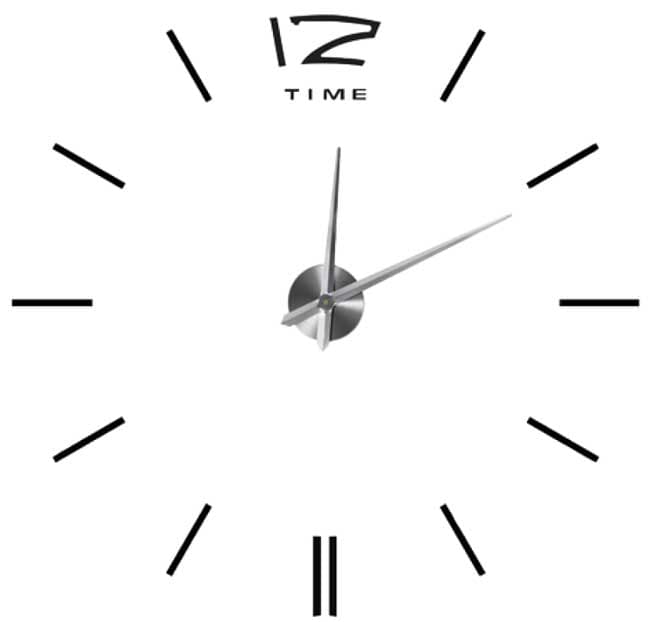 Samolepljivi zidni sat Esperanza EHC007K