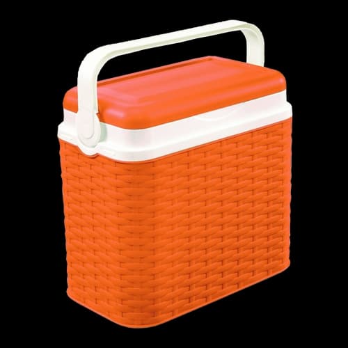 Piknik frižider 10L Ratan narandžasta