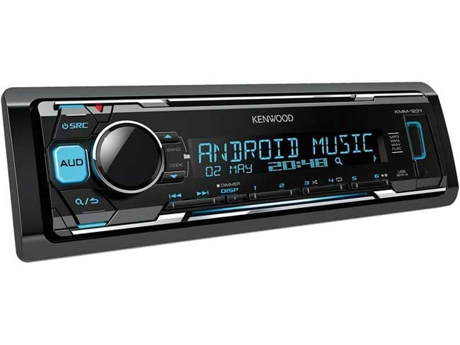 Kenwood KMM-123Y radio USB plejer