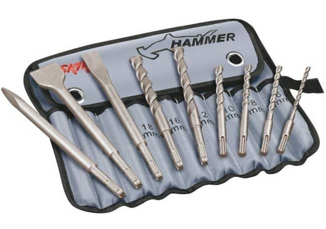 Skil komplet SDS+ burgije i dleta 9 delova 2610397053