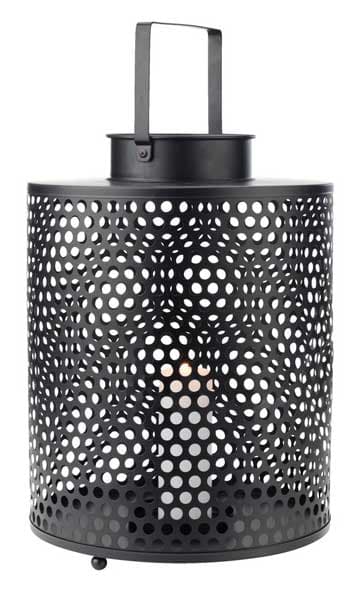 Fenjer Havir prečnik 28cm čelik-staklo