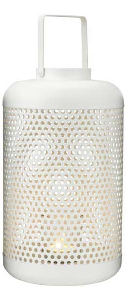 Fenjer Silas prečnik 15cm bela