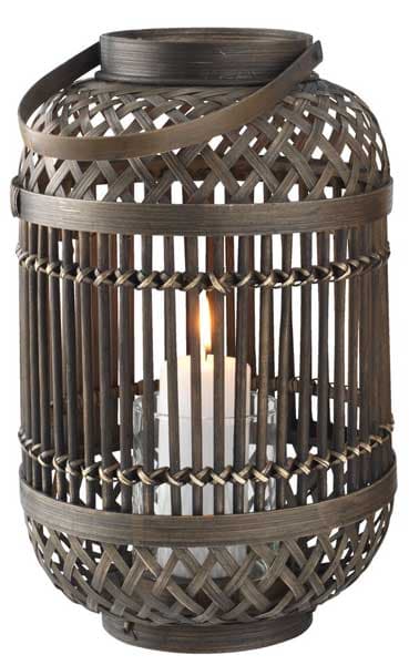 Fenjer Takes prečnik 20cm tamno braon