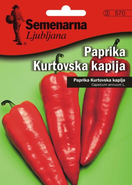 Paprika Kurtovska kapija - seme - Capsicum annuum L. 570