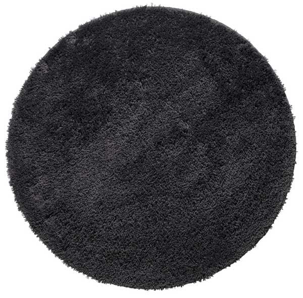 Prostirka za kupatilo Karlos prečnik 70cm siva