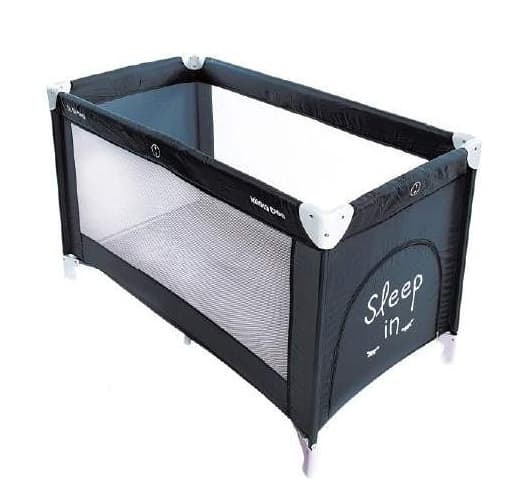 Kikka Boo Prenosivi krevetac SO GIFTED 1 nivo Gray