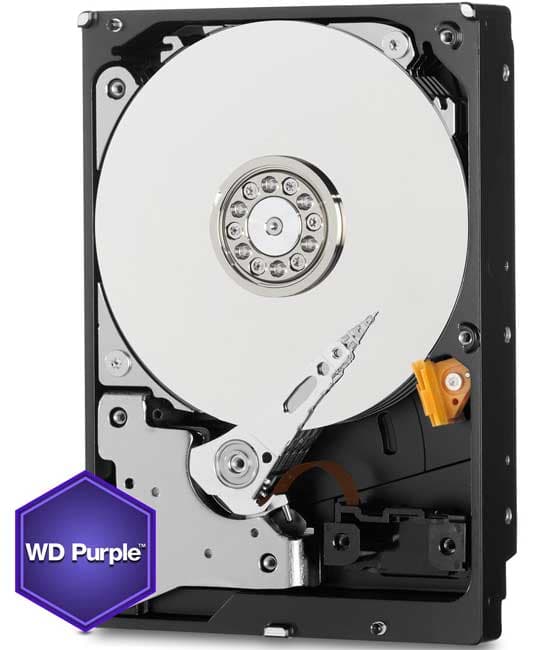 Western Digital Hard disk Purple 4TB WD40PURZ 0130728