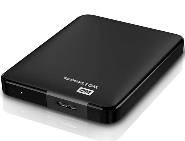 Western Digital Elements Eksterni hard disk 750GB WDBUZG7500ABK-WESN