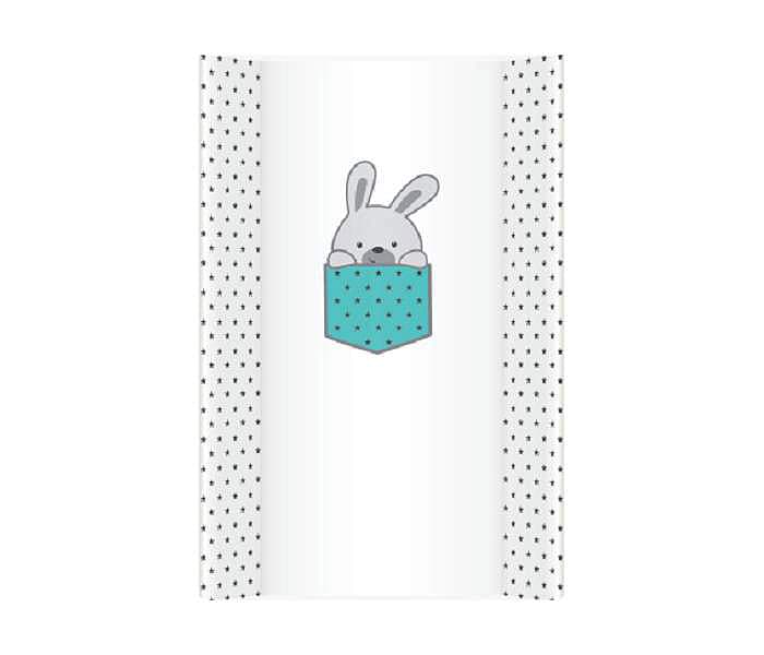 Klups Podloga za presvlačenje LITTLE BUNNIES Blue meka 70cm