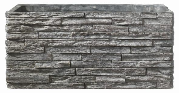 Soendgen keramička saksija Latina 28 x 14cm Kamen SIVA