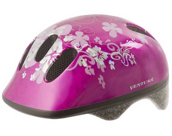 Zaštitna dečija kaciga Bellelli Ventura Flower Pink 183007
