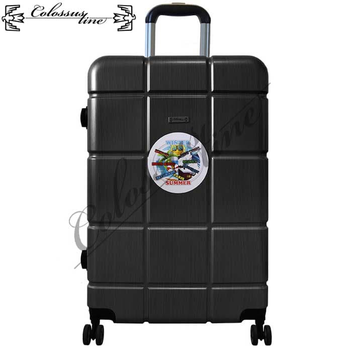 ABS Kofer sa točkićima i teleskopskom ručkom 32x49x76 GL-983 Crni