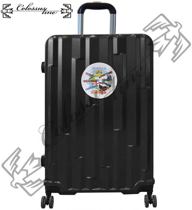 ABS Kofer sa točkićima i teleskopskom ručkom 27x46x66 GL-992 Crni