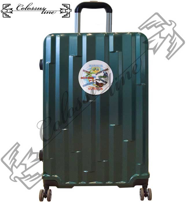 ABS Kofer sa točkićima i teleskopskom ručkom 32x49x76 GL-993 Zeleni