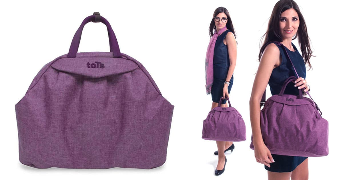 Smart Trike Tots Torba za mame CHIC Melange - Purple