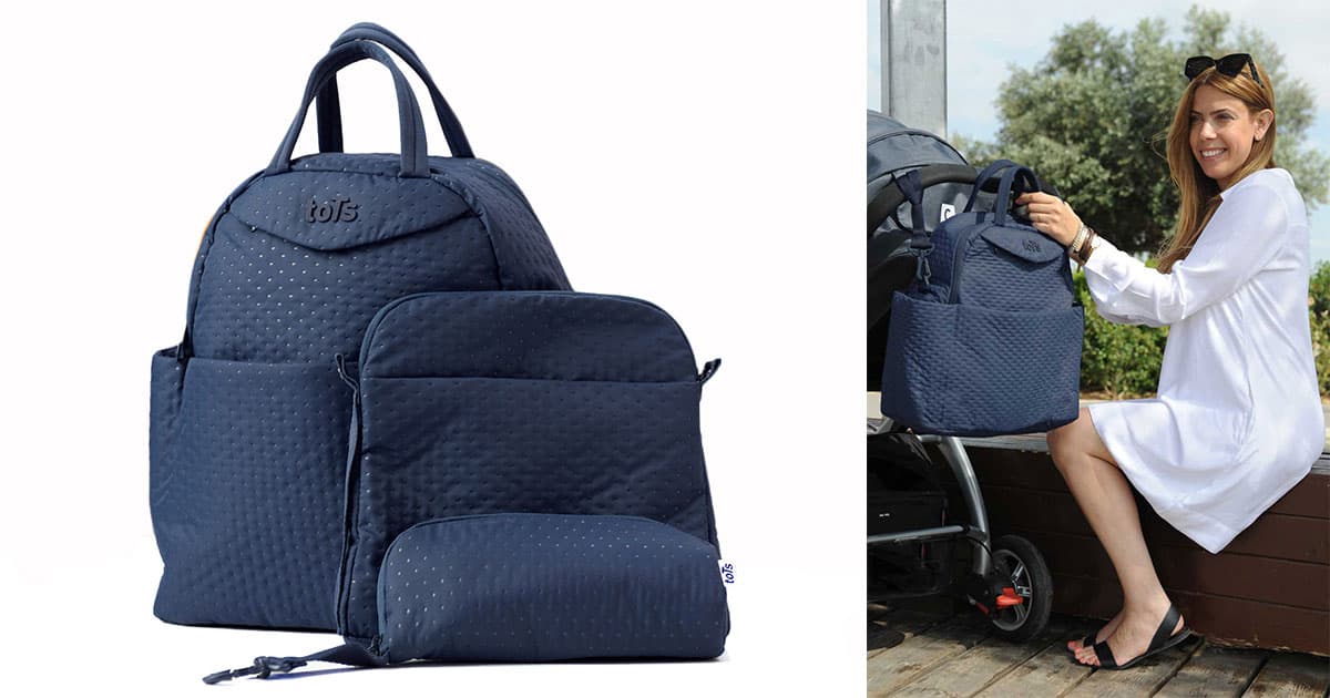 Smart Trike Tots Torba za mame INFINITY Quilt - Blue