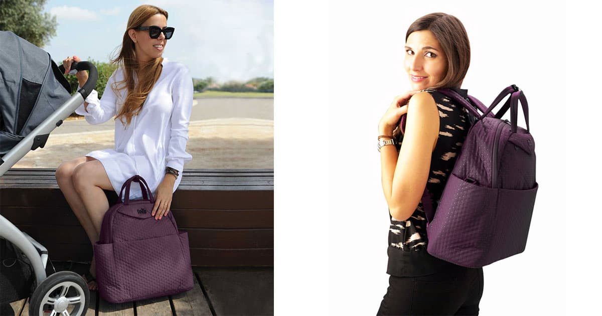 Smart Trike Tots Torba za mame INFINITY Quilt - Purple