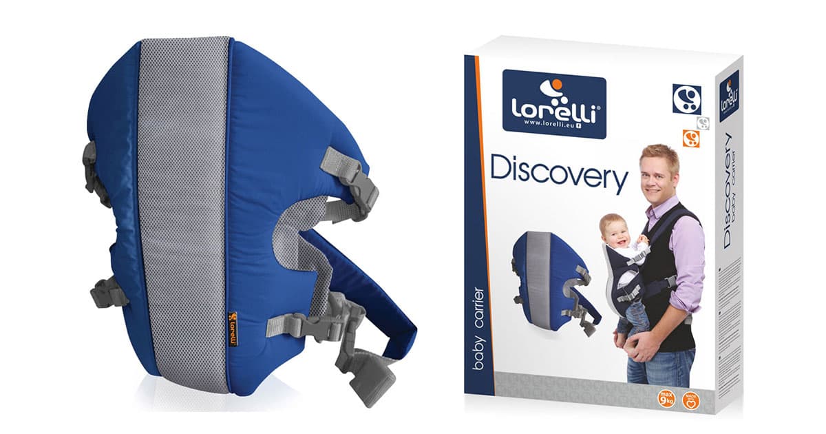 Lorelli Kengur nosiljka za bebe DISCOVERY Blue