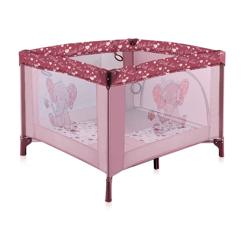 Ogradica za bebu Lorelli Playstation Pink Elephant