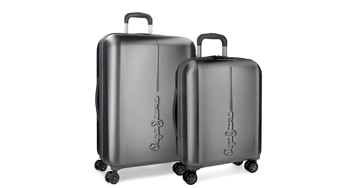 Pepe Jeans by Joumma Bags Set tvrdih kofera 55cm/70cm Cambridge Grey 54189