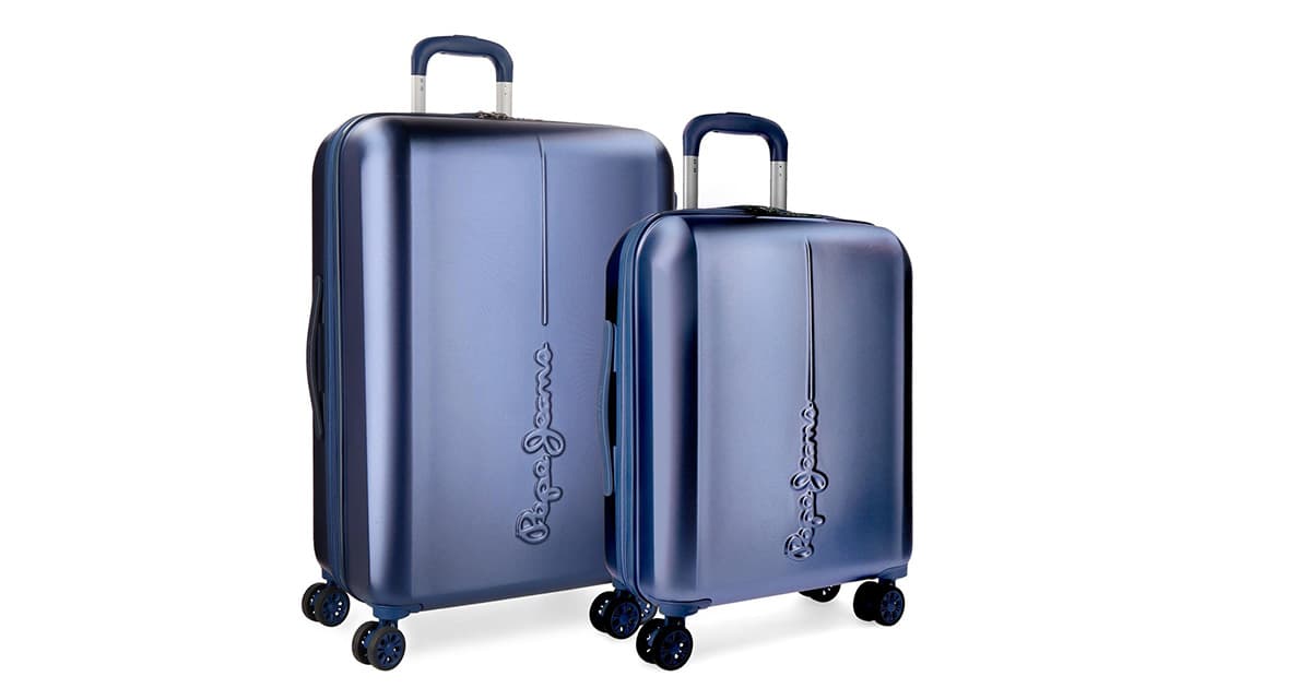 Pepe Jeans by Joumma Bags Set tvrdih kofera 55cm/70cm Cambridge Navy Blue 54189