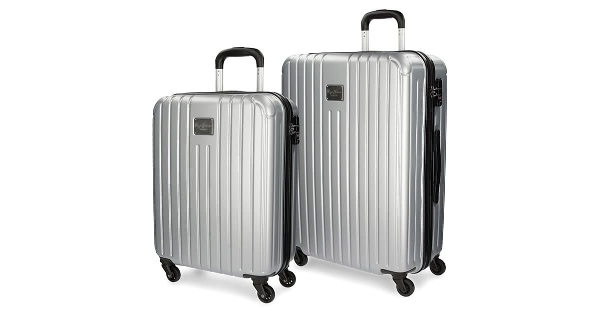 Pepe Jeans Putni koferi polikarbonat 38l/72l Color Stripes Gris 78779