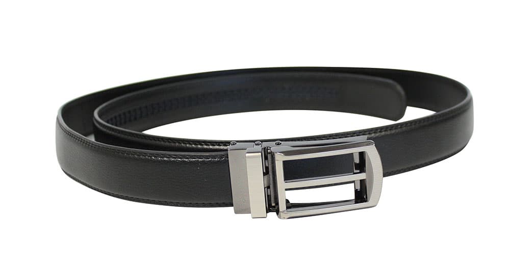 Podesivi crni kožni kaiš