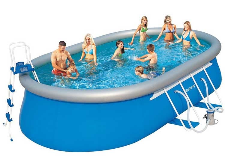 Bazen sa prstenom na naduvavanje 366x549 Bestway Borneo 56153