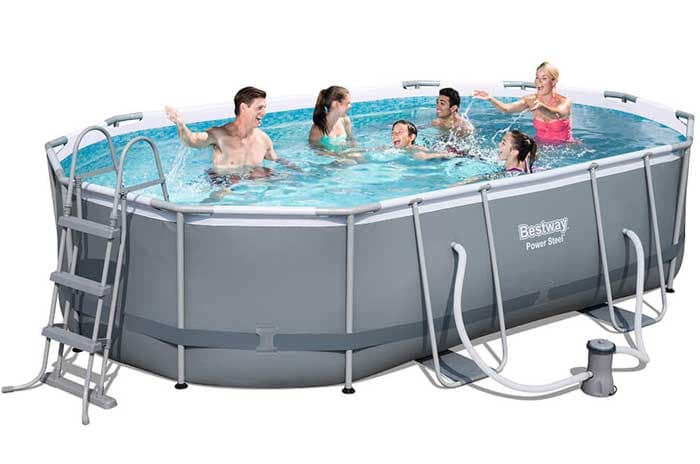 Bestway Ovalni Bazen  sa kompletnom opremom 488x305x107 cm