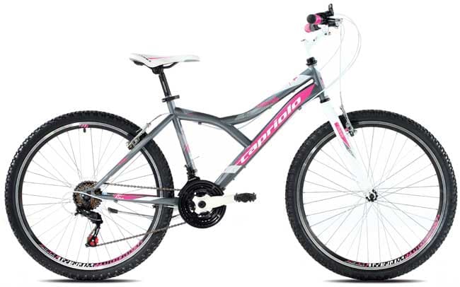 Ženski bicikl Capriolo Diavolo 600 26/18HT sivo-pink 916316-17
