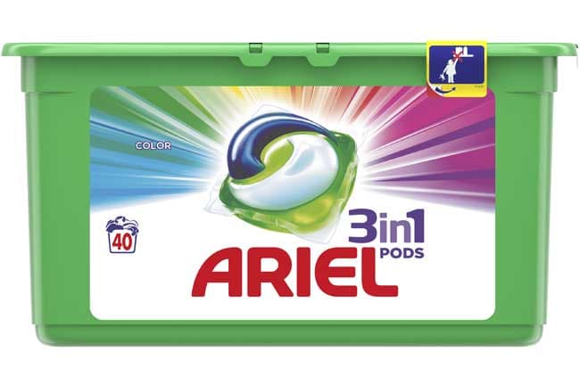 Ariel 3in1 Pods Color&Style Kapsule za pranje veša 40kom.