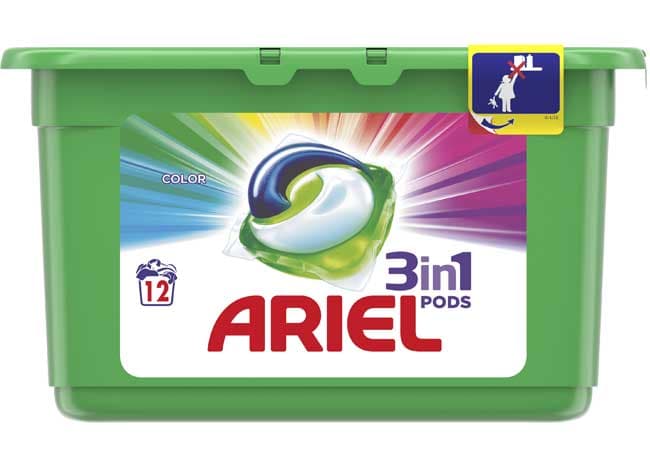 Ariel 3in1 Pods Color&Style Kapsule za pranje veša 12kom.