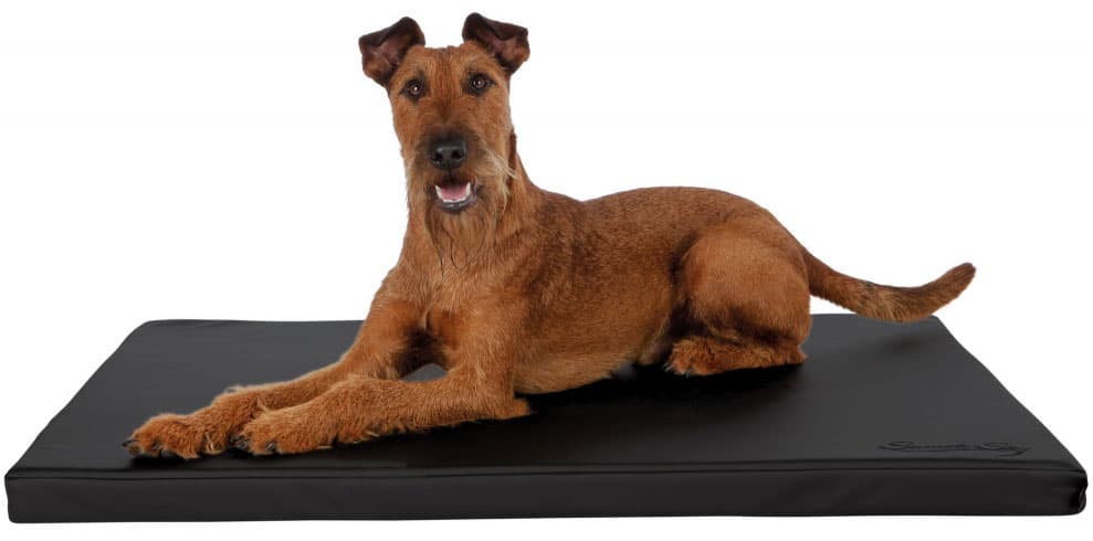 Jastuk za pse od eko kože 120cm Samoa Sky Black Trixie 28403