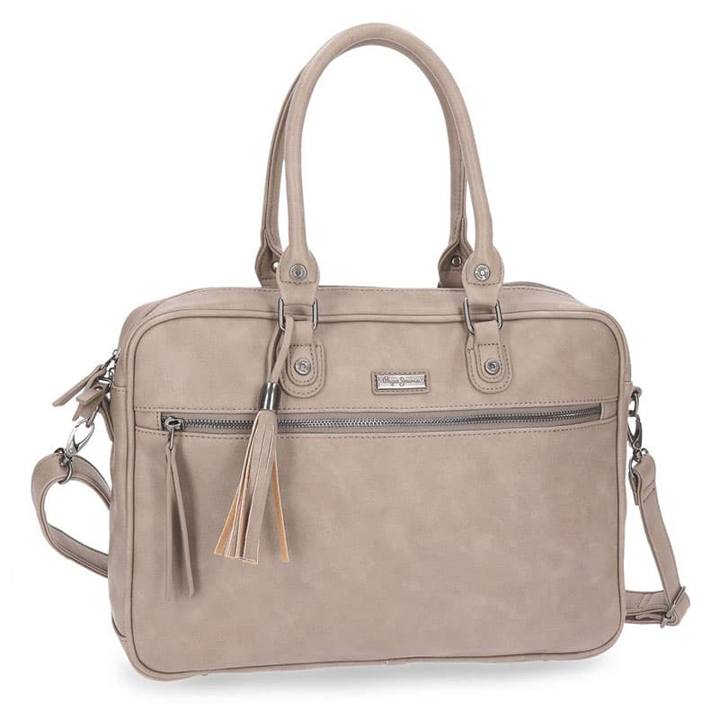Torba za laptop Pepe Jeans Croc Beige 70260