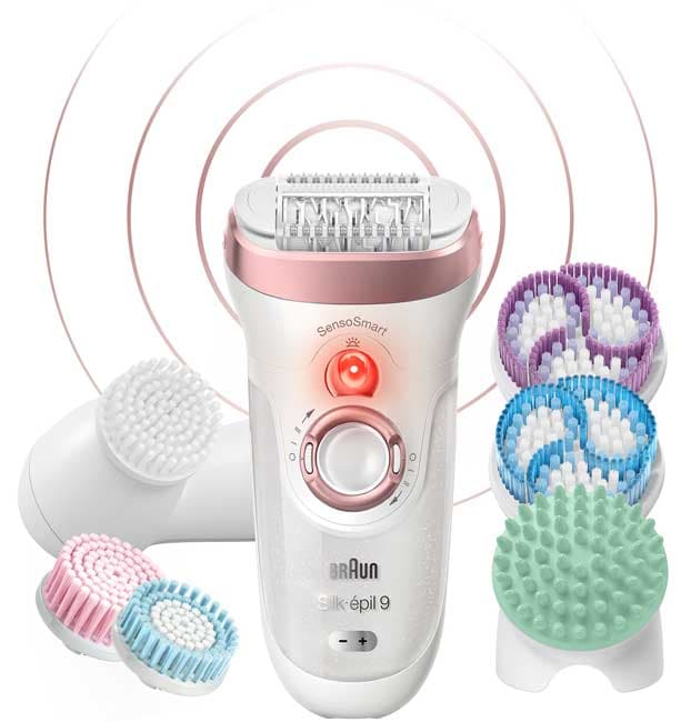 Braun Epilator SES 9-970 SensoSmart Wet and Dry 504740