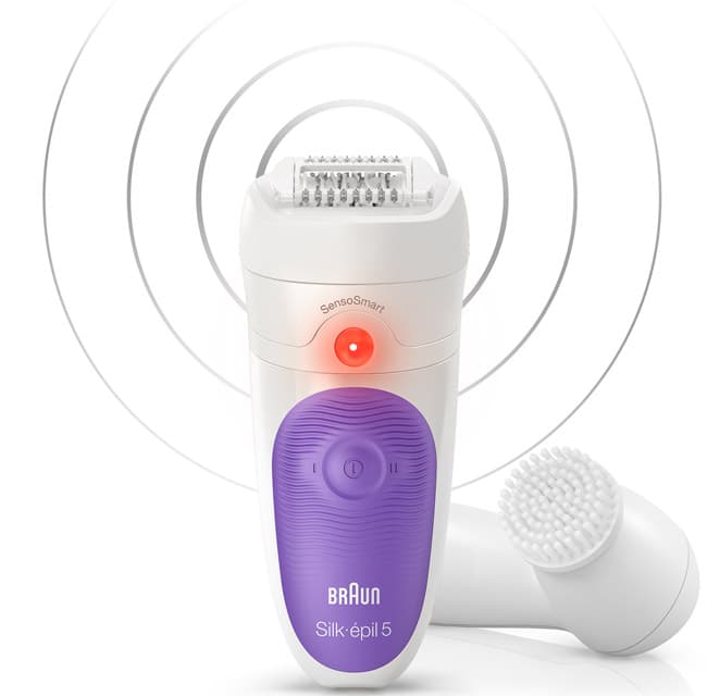 Braun Epilator SES 5-870 SensoSmart Wet and Dry 504739