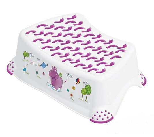 Stepenik za decu Hippo beli OKT-8642