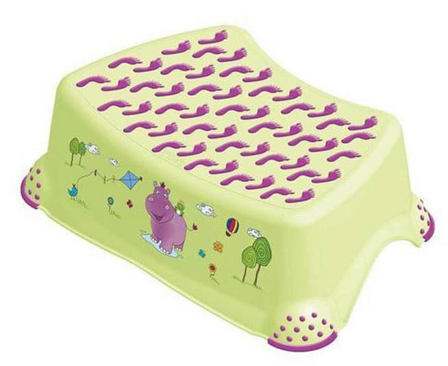 Stepenik za decu Hippo zeleni OKT-8642