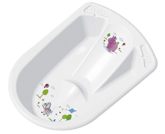 Kada za bebe sa naslonom i odvodom za vodu Hippo OKT-337