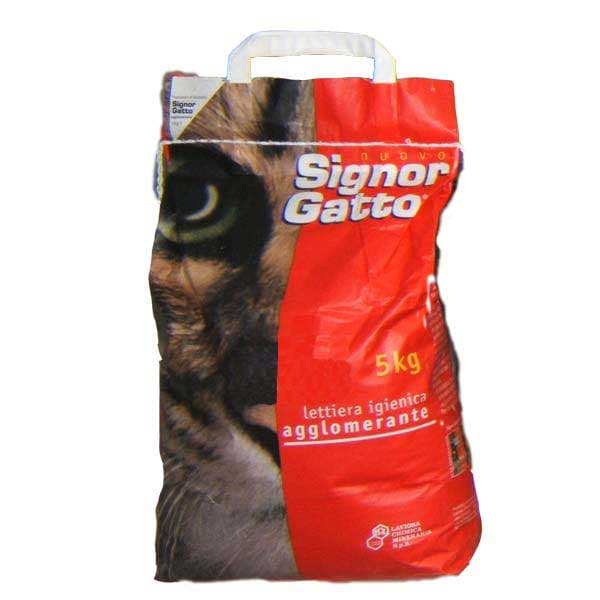 Pesak za mačke Signor Gatto pakovanje 5kg