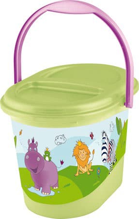 Kantica za iskorišćene pelene Hippo zelena OKT-1801